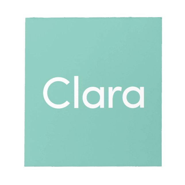 Square Large Notepad (Front)