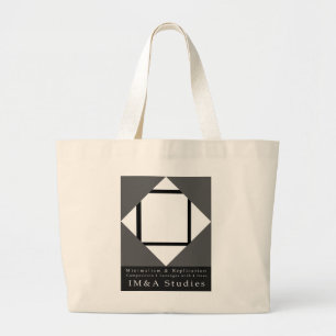 Square Lozenges Minimalist Replication Jumbo Tote