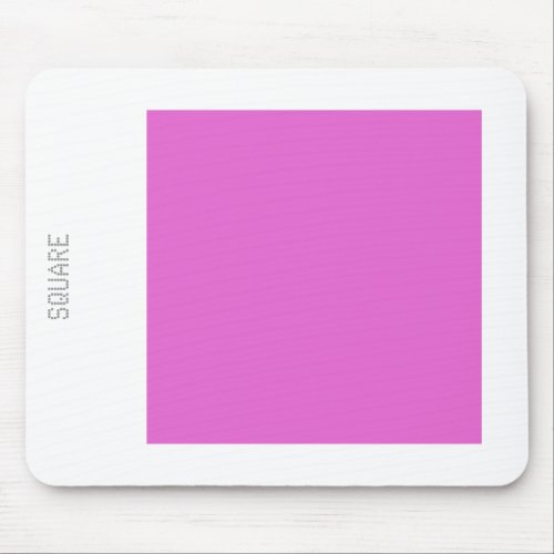 Square _ Lt Violet and White Mouse Pad