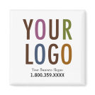 Square Magnet Custom Business Logo Promotional Square Magnet Custom Business Logo Promotional