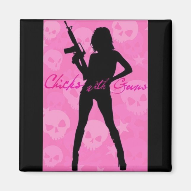 Square Magnet - Customized (Front)