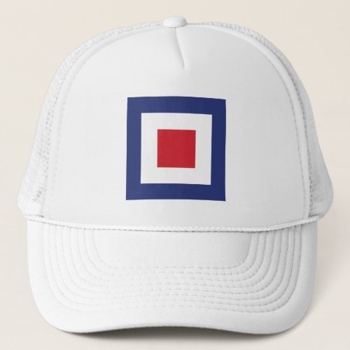 Square Mod Trucker Hat