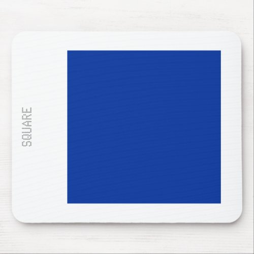 Square _ Navy and White Mouse Pad