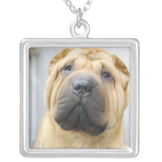 Square Necklace Template - Customized (Front)