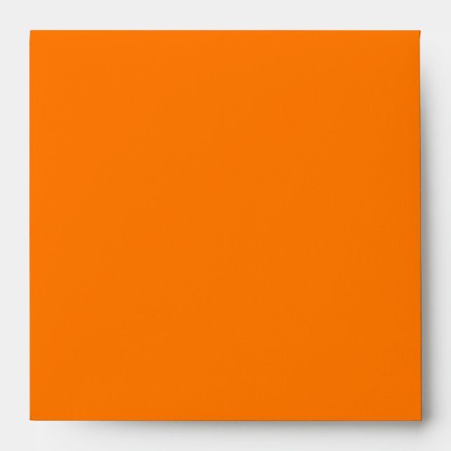 Square Orange Envelope (Front)