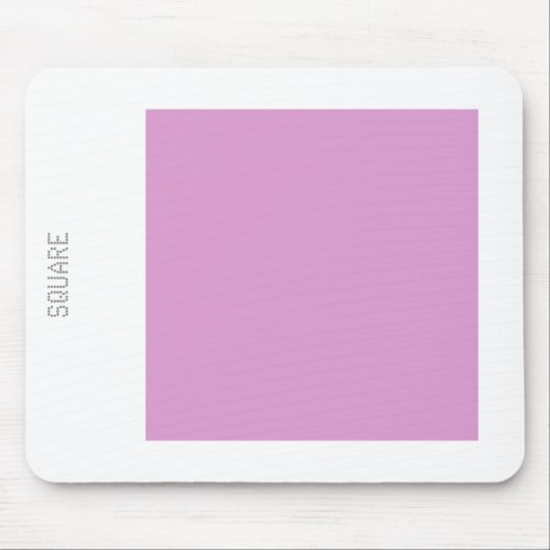 Square _ Pale Purple and White Mouse Pad