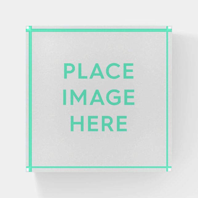 Square Paperweight (Front)