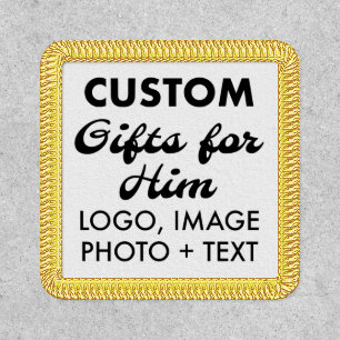 SQUARE PATCH Custom Gifts for Him