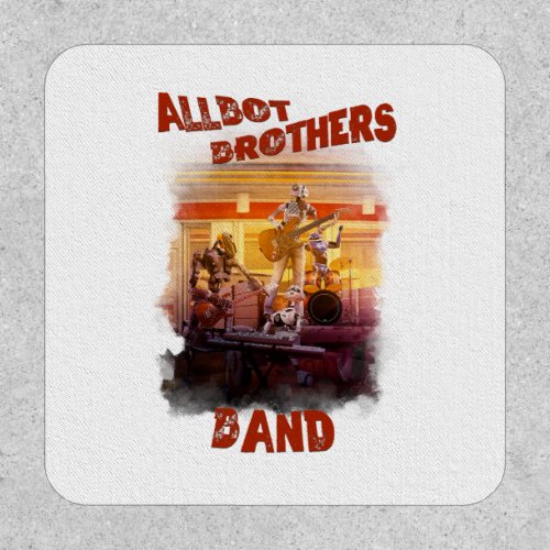 square patch with Allbot Brothers Band from BSR