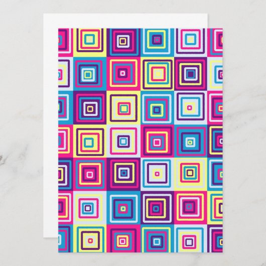 Square Pattern (Front/Back)