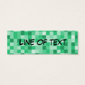 Square Pattern Bookmark (Back)