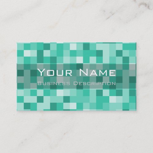 Square pattern Business Card
