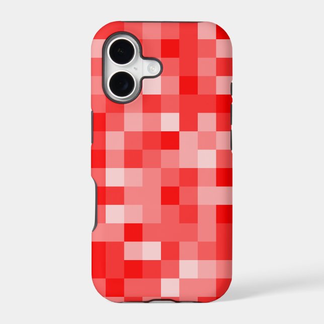 Square pattern iphone case (Back)