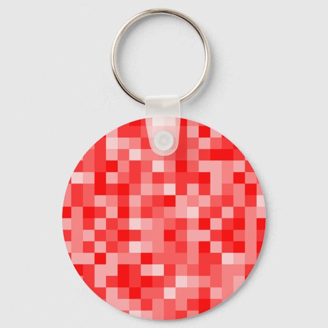 Square pattern keychain (Front)
