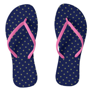 square pattern slip on shoes flip flops