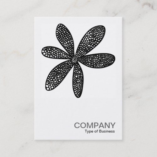 Square Photo 0205 _ Pretty Flower Business Card