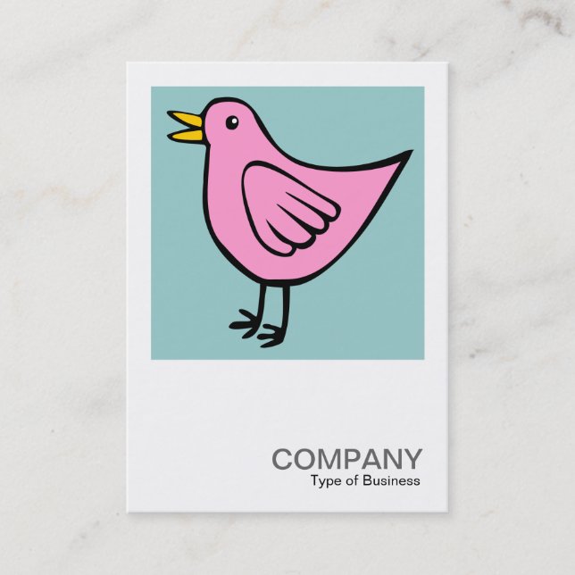 Square Photo 0227 - Little Bird 04 Business Card (Front)