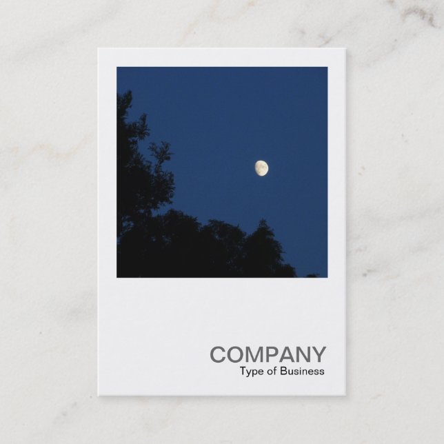 Square Photo 0238 - Summer Night Business Card (Front)