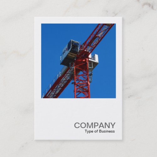 Square Photo 0239 _ Tower Crane Business Card