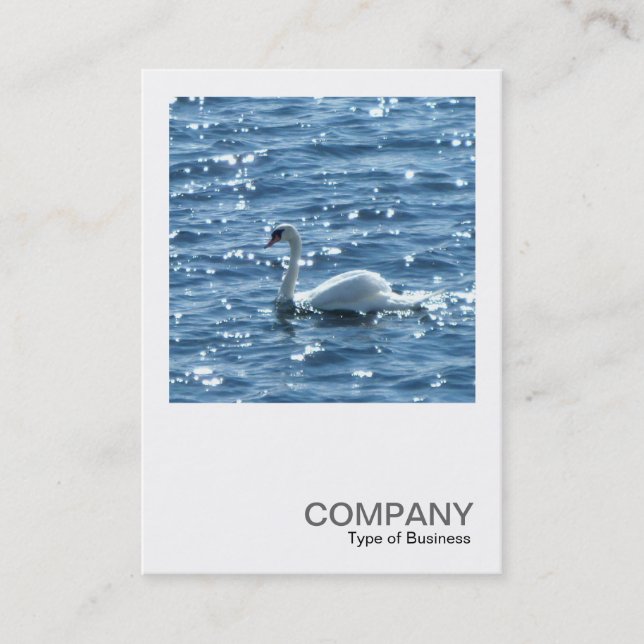 Square Photo 0242 - Swan Business Card (Front)