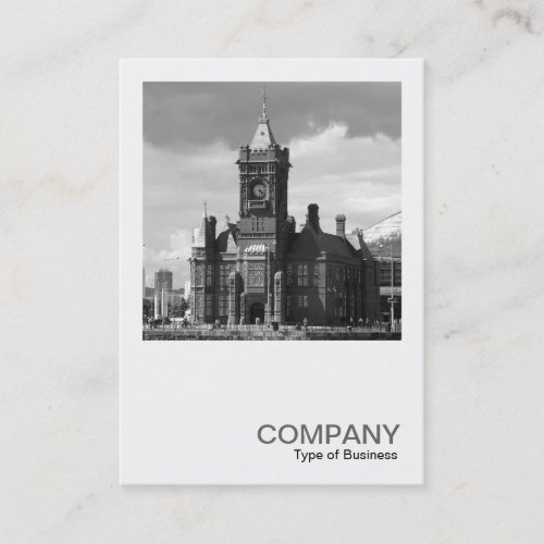 Square Photo 0257 _ Pierhead Building Cardiff Wal Business Card