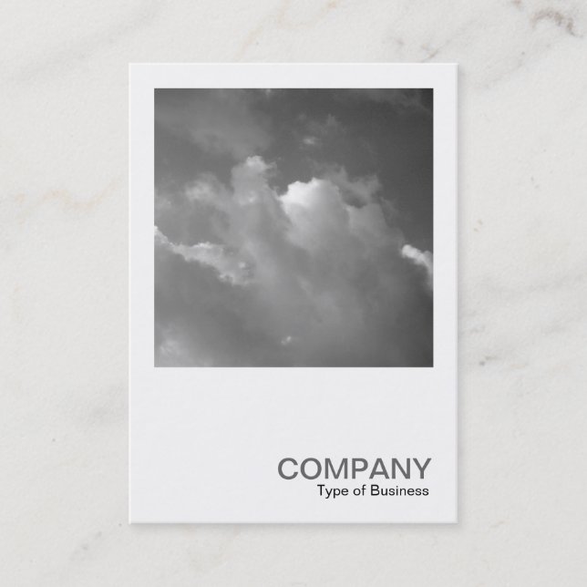 Square Photo 0261 - Evening Sky Business Card (Front)