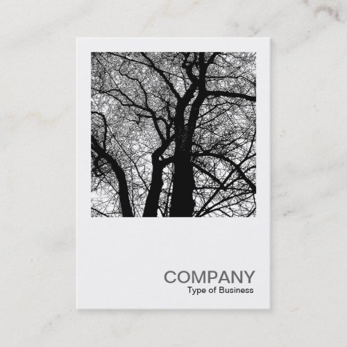 Square Photo 0277 _ High Contrast Tree Business Card