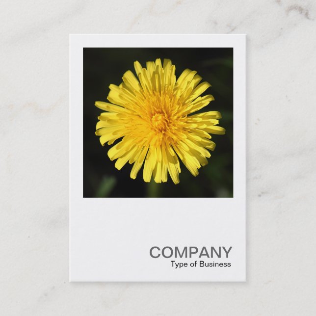 Square Photo 0400 - Dandelion Business Card (Front)