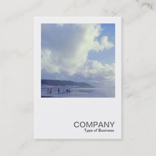 Square Photo 0418 - Seaside Business Card (Front)