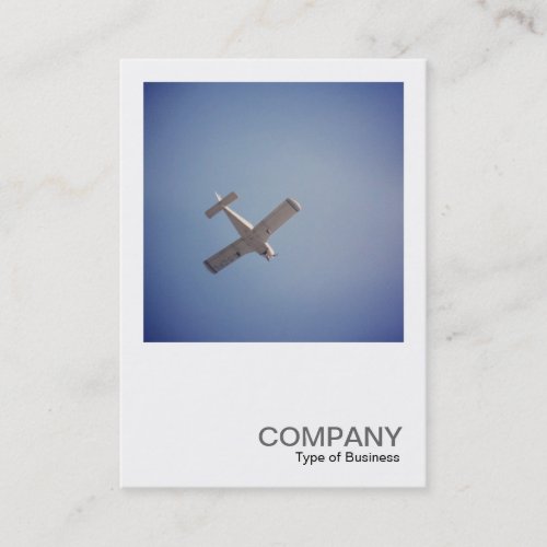 Square Photo 0448 - Passing Plane Business Cards