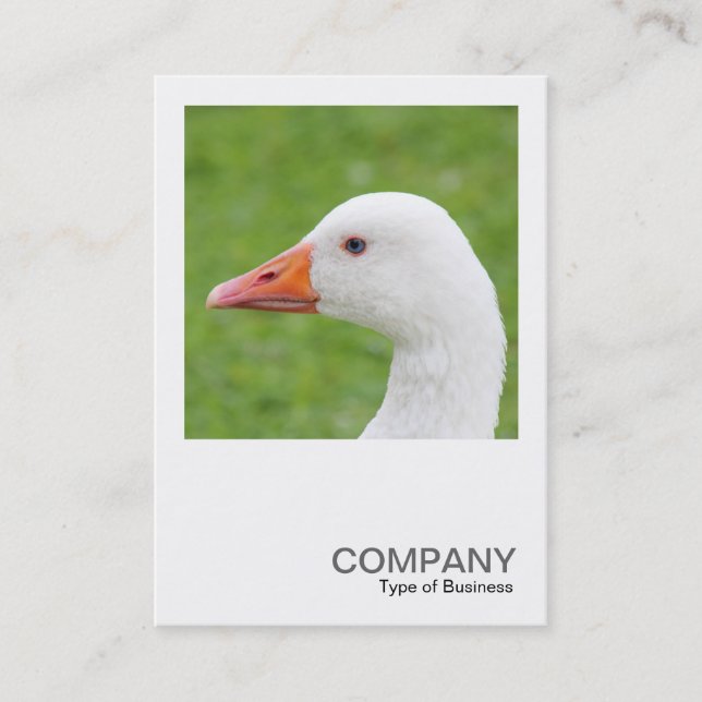 Square Photo 0488 - White Goose Business Card (Front)