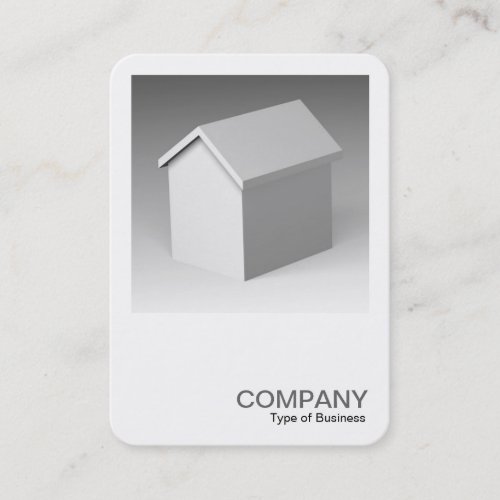 Square Photo 0496a _ House rounded Business Card