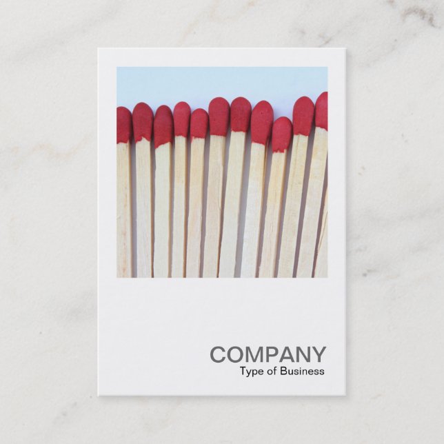 Square Photo 0539 - Matches 03 Business Card (Front)