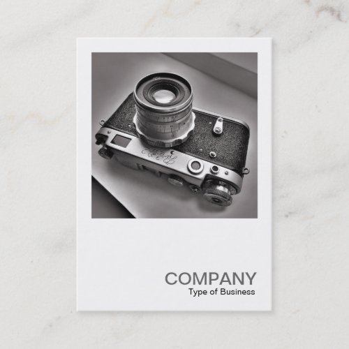 Square Photo 0556 _ Russian Rangefinder Camera Business Card