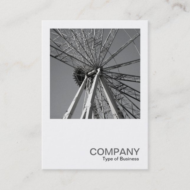 Square Photo 056 - Reinvention of the Big Wheel Business Card (Front)