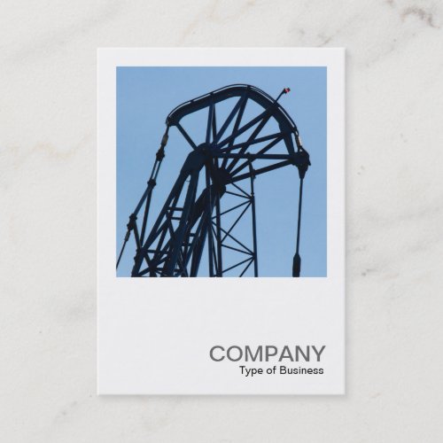 Square Photo 0582 _ Tower Crane Detail Business Card