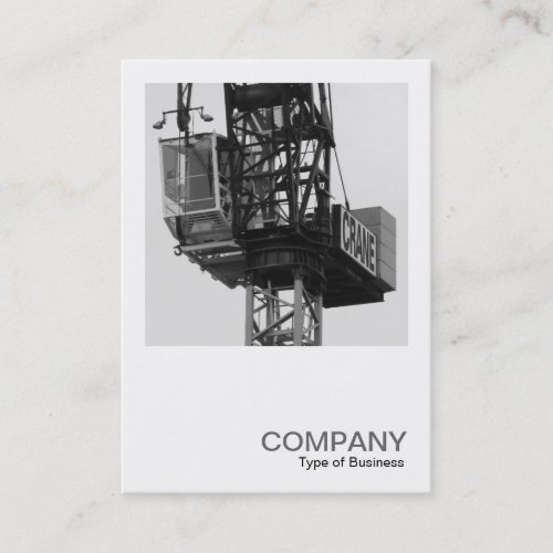 Square Photo 0584 _ Tower Crane 02 Business Card