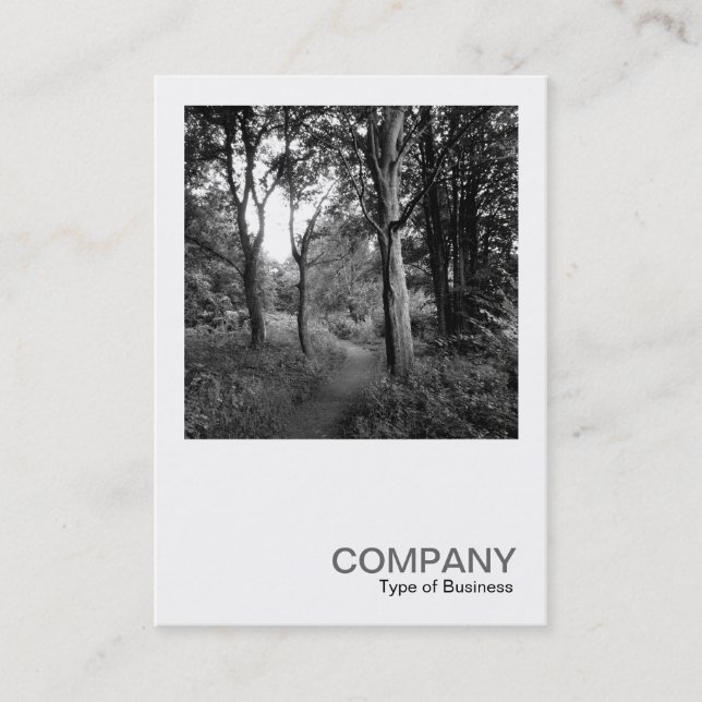 Square Photo 061 - In the Woods Business Card (Front)