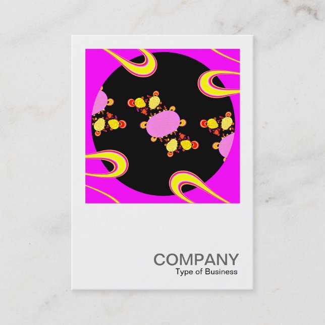 Square Photo 077 - Fractal Design Business Card (Front)