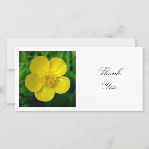 Square Photo - Buttercup Thank You Card