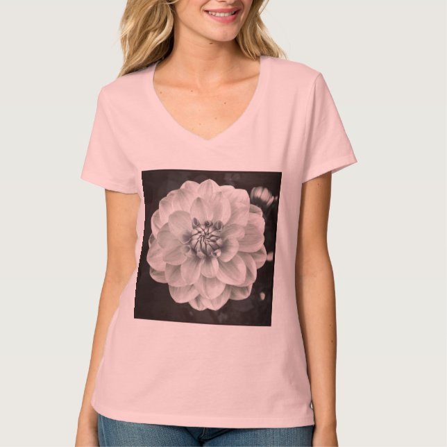 Square photo - Chrysanthemum T-Shirt (Front)