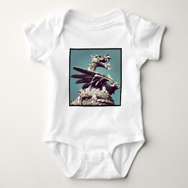 Square Photo - Dragon Baby Bodysuit (Front)