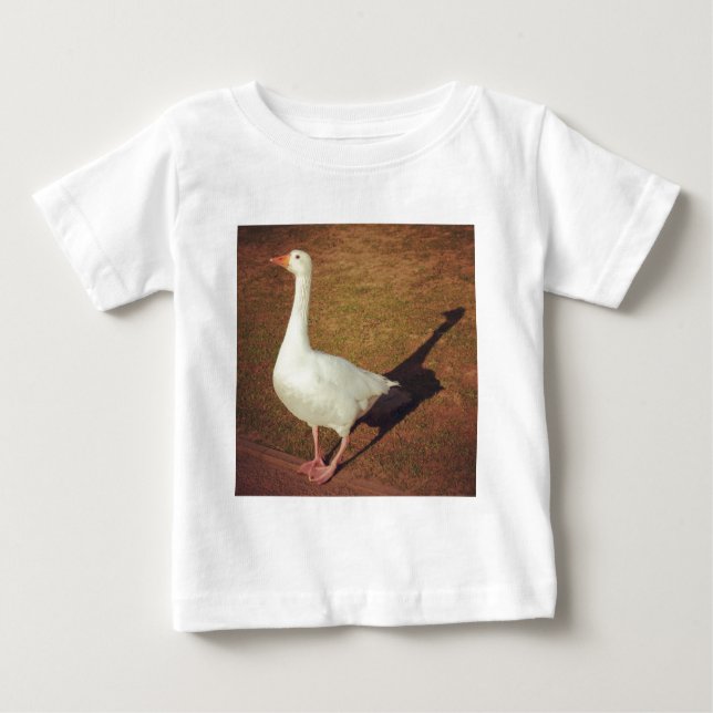 Square Photo - Goose Baby T-Shirt (Front)