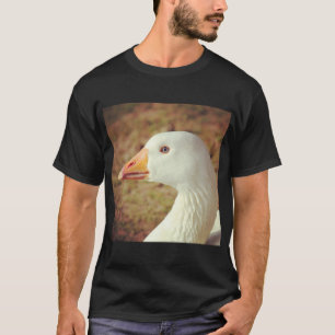 Square Photo - Goose (Close-up) T-Shirt
