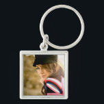 Square Photo keychain<br><div class="desc">Customize this premium keychain with your favorite photo. Available in two sizes.</div>