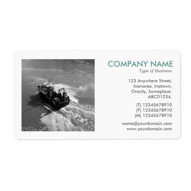 Square Photo - Little Trawler II Label (Front)