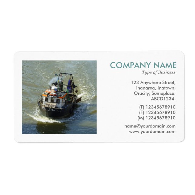Square Photo - Little Trawler Label (Front)