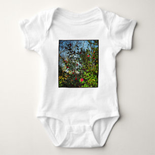 Square Photo - Magnolia Bush 01 Baby Bodysuit