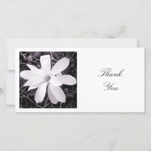 Square Photo - Magnolia Thank You Card