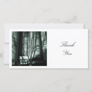 Square Photo - Museum Window Thank You Card